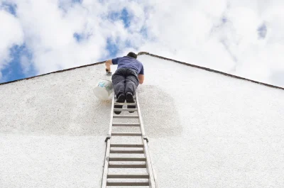 Peinture extérieure au Chemin — façades et ravalement